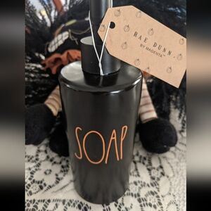 Rae Dunn Halloween Hocus Pocus Spooky Witchy Soap Lotion Dispenser Decor